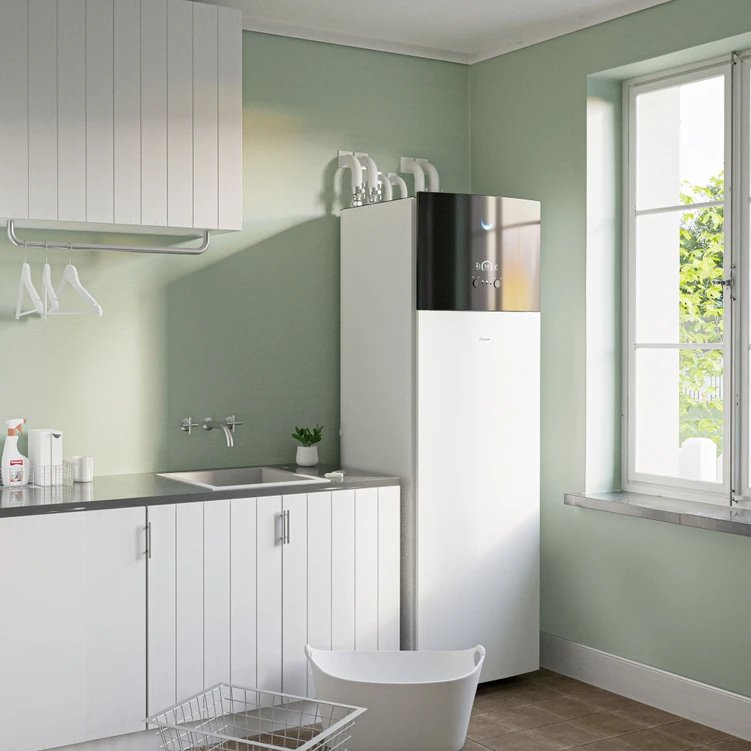 PAC air-eau installation – Omeco Énergie – Lieusaint (77)